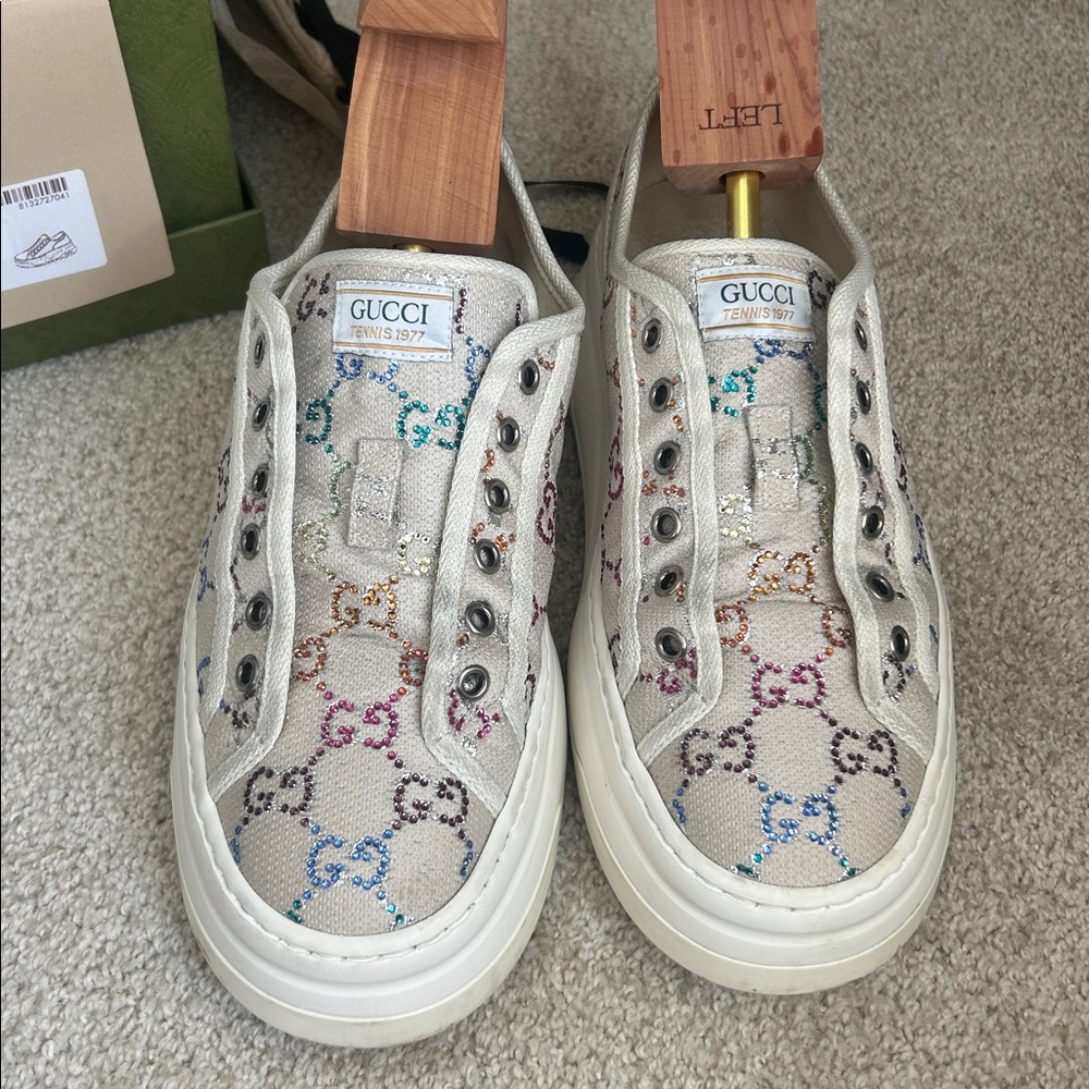 Gucci womens GG sneakers - Picture 5 of 17